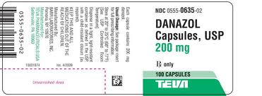 Danazol 200mg 60 Caps - (Ladogal) danazol